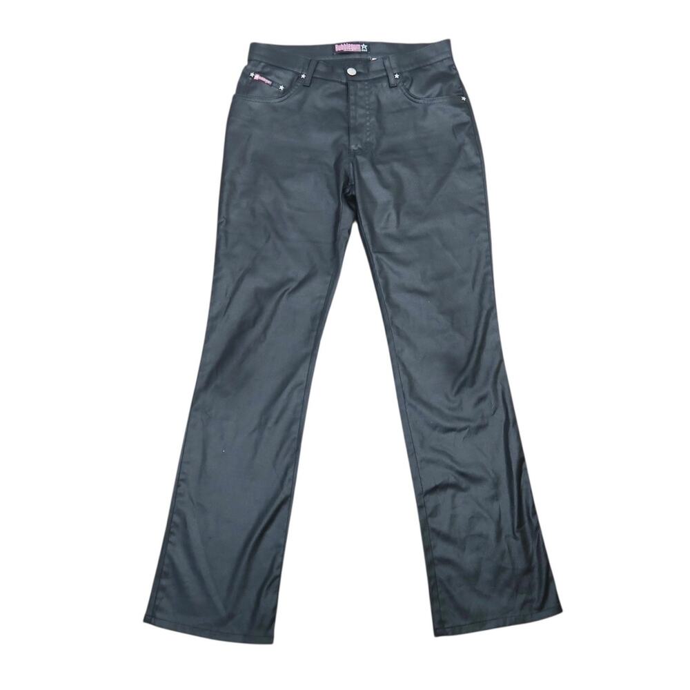 Bubblegum Midnight Black Flare Pants